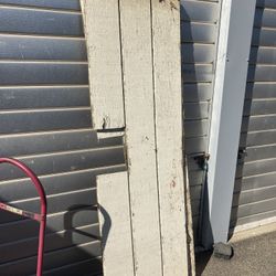 Two pieces of wood for project