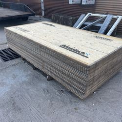 Advantech 23/32 in. x 4 ft. x 8 ft. Tongue & Groove OSB Underlayment - 10 for $40 each must buy all