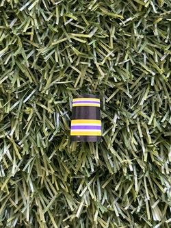 Purple & Gold v1 .355" - 0.75" Custom Ferrules