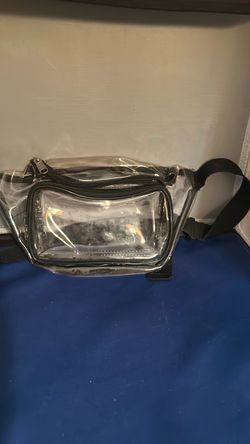 Clear plastic fanny pack