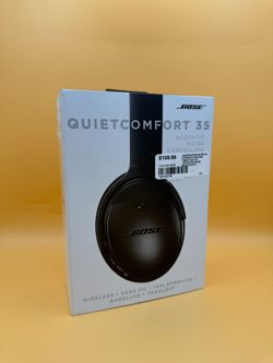 BOSE QUIETCOMFORT 35 WIRELESS HEADPHONES USED