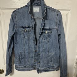 Old Navy Long Sleeve Trucker Denim Jean Jacket Women's -Size Large Tall