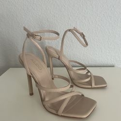 Aldo Beige Stilettos Size 5