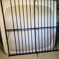 King mattress and bed frame