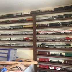 Amazing Train Collection Willing To Separate Vintage Tons Of Trains & Tracks  Lionel American Flyer & So Much More 