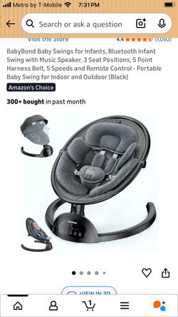 Baby swing
