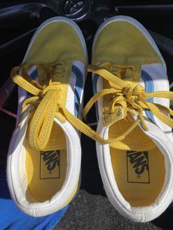 Old School Vans Lightly Worn