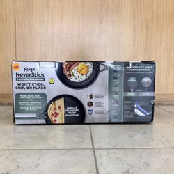 NINJA 12 PIECE  NEVERSTICK PROFESSIONAL SERIES COOKWARE SET 