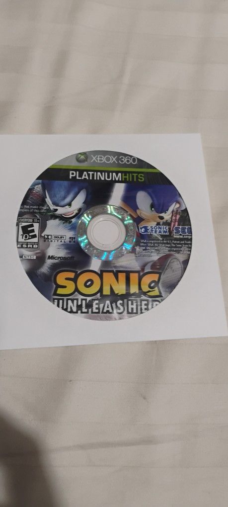 Sonic Unleashed For Xbox 360
