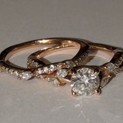 💍 Brilliant Earth Luxe Willow Engagement + Wedding Ring Set – GIA Certified, Ethically Sourced – $6,201 Value