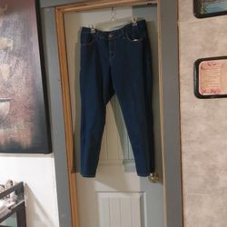 Faded Glory Jeans Sz 18WP 1%Spandex 