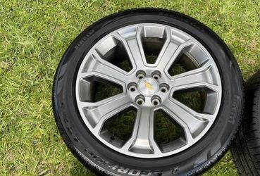 Chevrolet Suburban Wheels Silverado Snowflakes Trail Boss High Country LTZ Rst Z71 Yukon Sierra Denali Cadillac Escalade Chevy Tahoe Rims