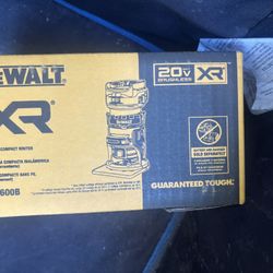 DEWALT 20V MAX XR Cordless Brushless Fixed Base Compact Router (Tool Only)
