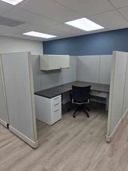 Cubicle Workstation with Chair ,beautiful only $995 GABLES OFFICE FURNITURE