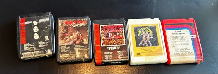 Vintage Collection of Eight Track Tapes