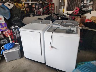Samsung washer and Dryer