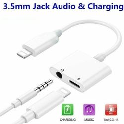 iPhone Adapter charger And Audio 3.5mm