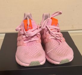 Adidas Ultraboost Pink Knit Sneakers