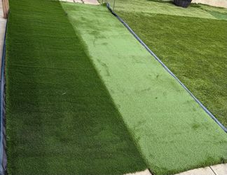 New artificial grass for only 80 each piece 17 feet long by 4 feet wide I have 2 available