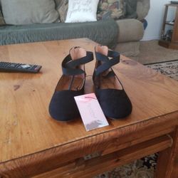 Black Twisted Mary Jane's