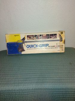 New Quick Grip Bar Clamps