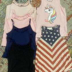 6 Girls Tops