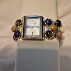 ARIA GEMSTONE WATCH FOR WOMEN   Battery operated . NEW  ORIGINAL PRICE $ 129.99  