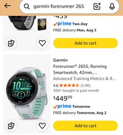 Garmin Forerunner 265