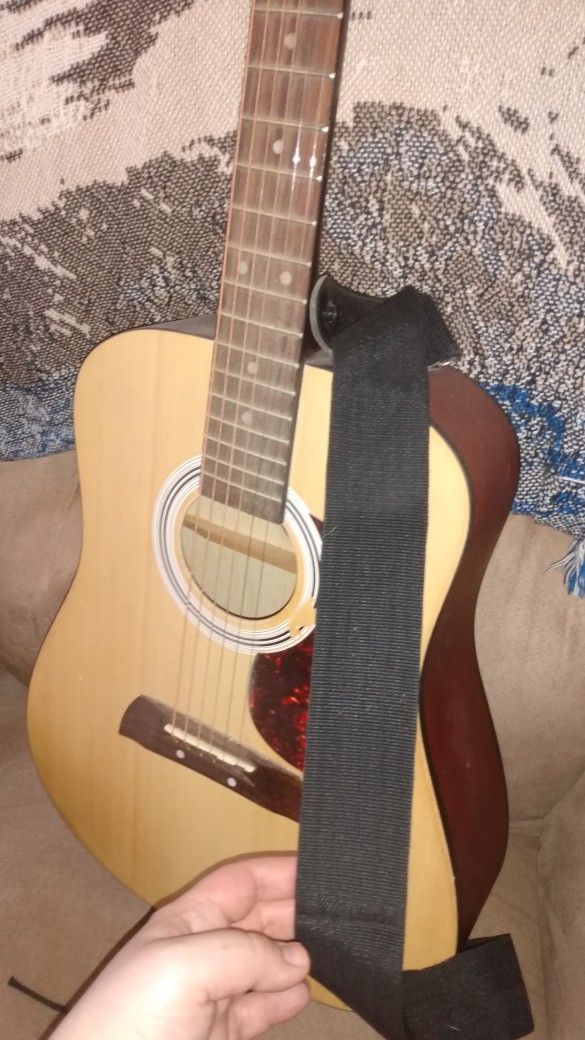 36" First Act Acoustic Guitar MG381 with Strap