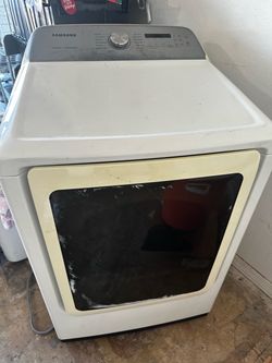 Samsung Front-Load Dryer White