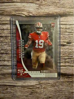 Deebo Samuel Panini Absolute Rookie Card RC