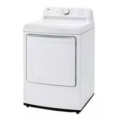 *New* LG 27 in. 7.3 cu. ft. Electric Dryer with FlowSense Duct Clogging Indicator - white