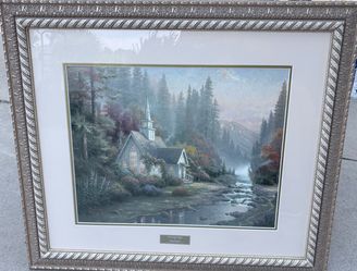 The Forest Chapel” Framed Library Edition