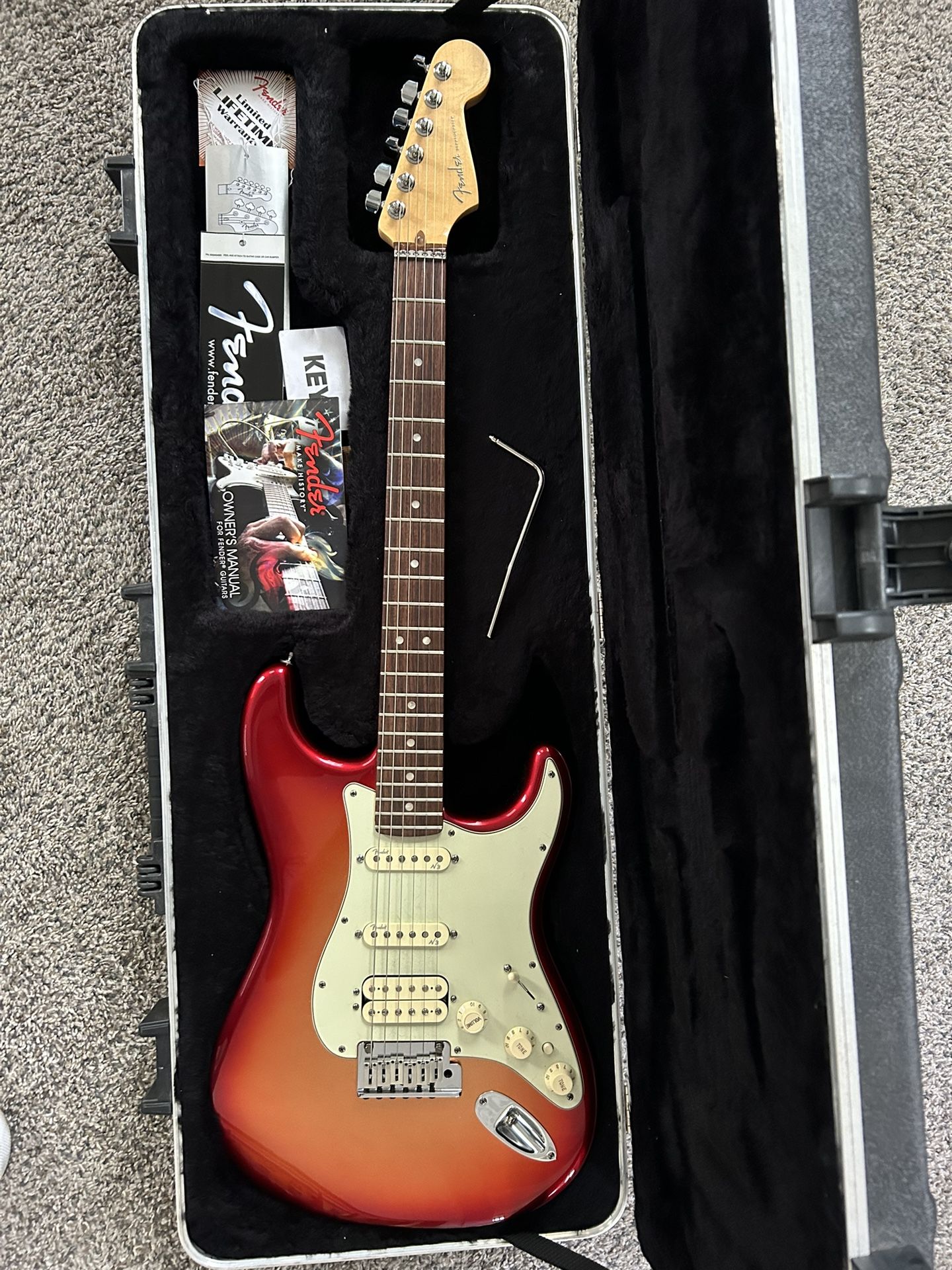 Fender American Deluxe Fat Stratocaster HSS