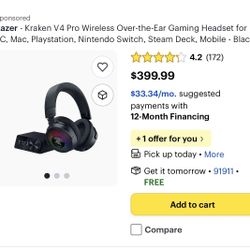 Razer Kraken Headphones