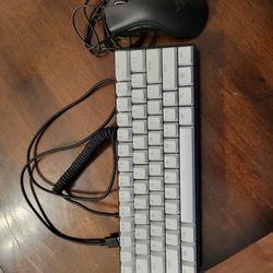 RAZER HUNTSMAN MINI KEYBOARD & RAZER DEATHADDER MOUSE