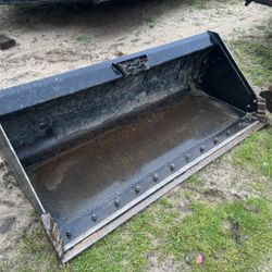 All New 72 Inch Straight Edge GP Skid Steer Bucket