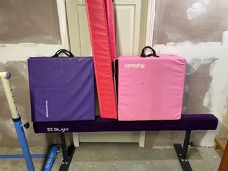 Gymnastics bar and balance beam