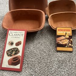 ROMERTOPF CLAY COOKING POTS