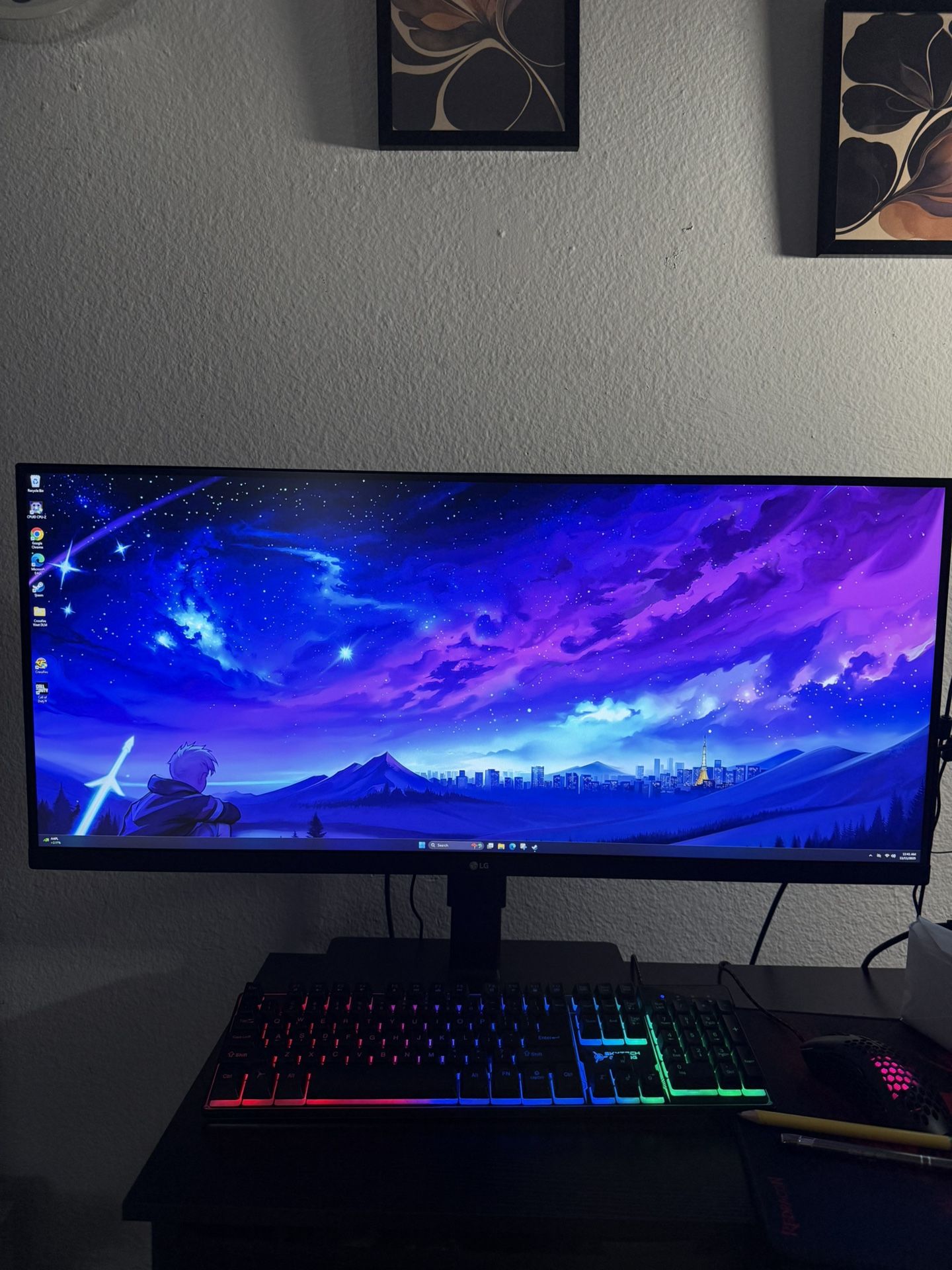 LG 34BN770 34″ UltraWide QHD IPS Monitor – USB-C, HDR10, 99% sRGB – Excellent Condition 