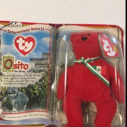 Ty Beanie Baby Osito The Bear 