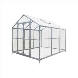 New 8 x 10 Polycarbonate Greenhouse TMG