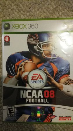 XBOX 360 NCAA Football 08