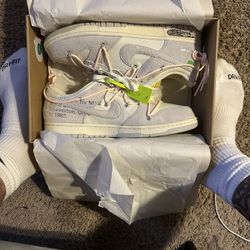 Off White Lot Dunks 12/50