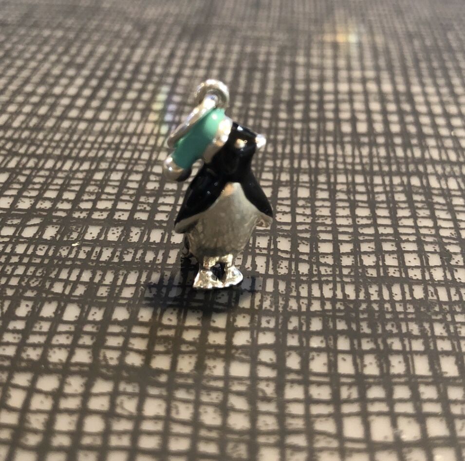 Tiffany penguin shop charm