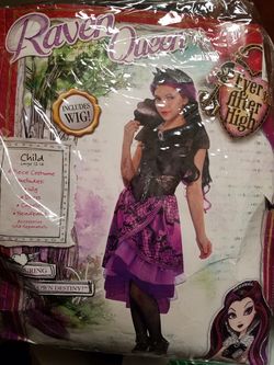 Raven Queen Costume with wig