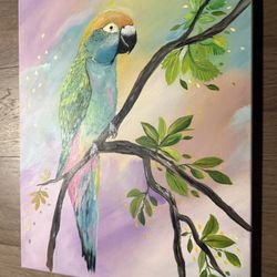 Art. Abstract Art. Wall Art. Acrylic Art. Bird Art. 