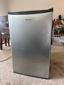 Whirlpool Stainless Steel Mini Refrigerator | Mini Fridge