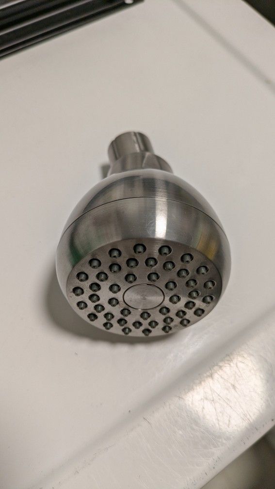 Free Shower Head brushed nickel finish