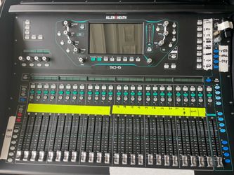 ALLEN&HEATH SQ6 , STAGE BOX 24x12, 100’ CAT5 cable